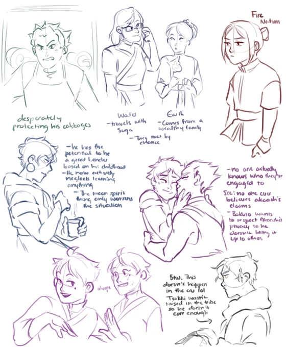 I drew a lot for this story lol 