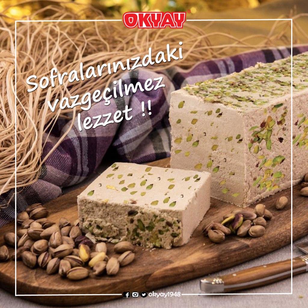 Vazgeçilmez lezzet OKYAY Antep Fıstıklı Tahin Helvası💫

Tüm ürünlerimiz ve siparişleriniz için okyayhelva.com.tr adresini ziyaret edebilir ve 0324 616 0 444 sipariş hattımız ile iletişime geçebilirsiniz.