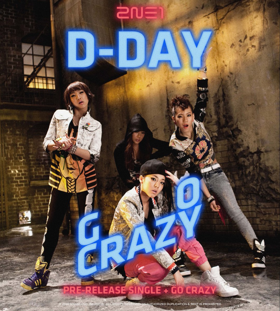 mxndo_o's tweet photo. #2NE1 'GO CRAZY' D-DAY POSTER
#투애니원 #GoCrazy #PreReleaseSingle #D_DAY #6pmCDT #8amKST #EarlyRelease https://t.co/if0p7oogXK