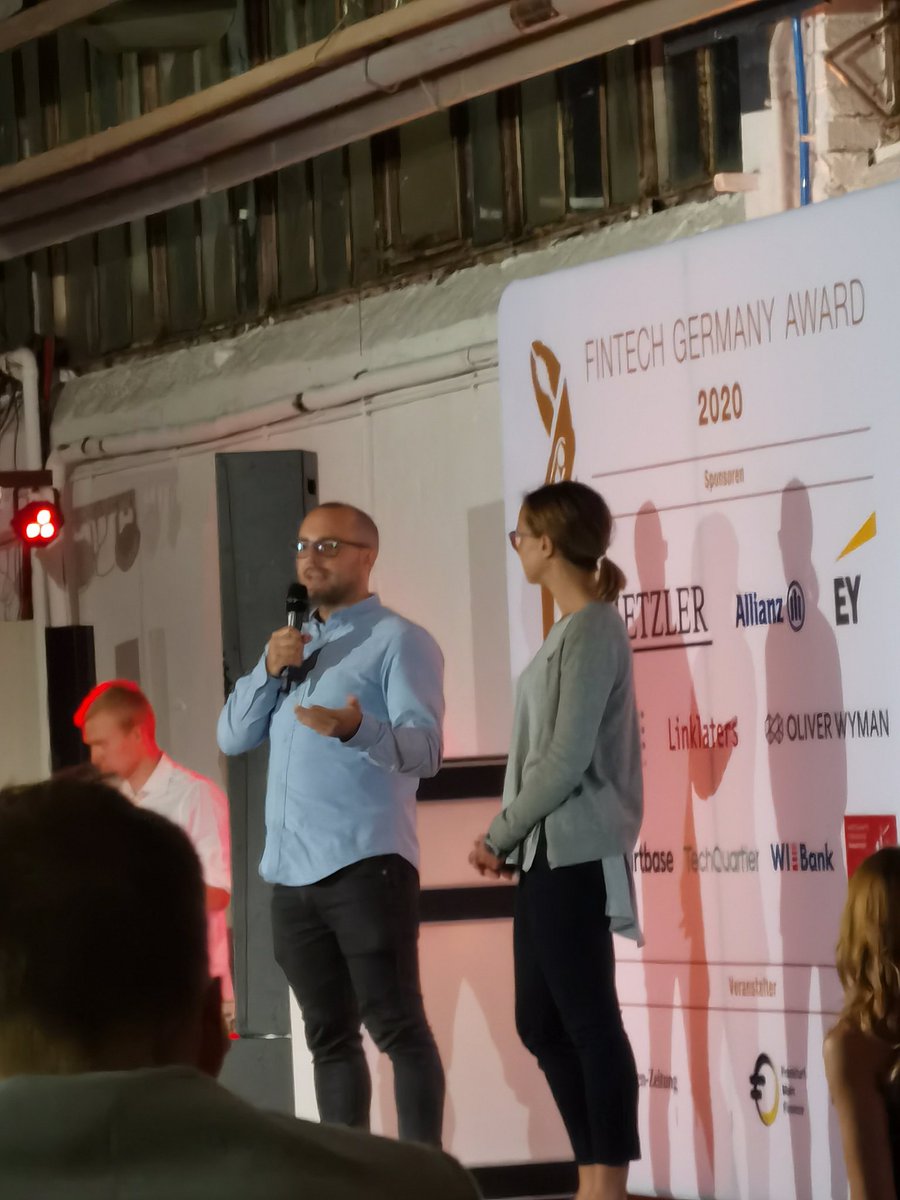 blockchainasia's tweet photo. Many congrats to @michduttlinger and @cashlink_de for winning the @FintechGermany Award in #Frankfurt tonight!!  #FTGA2020 https://t.co/00QGnxrAqk