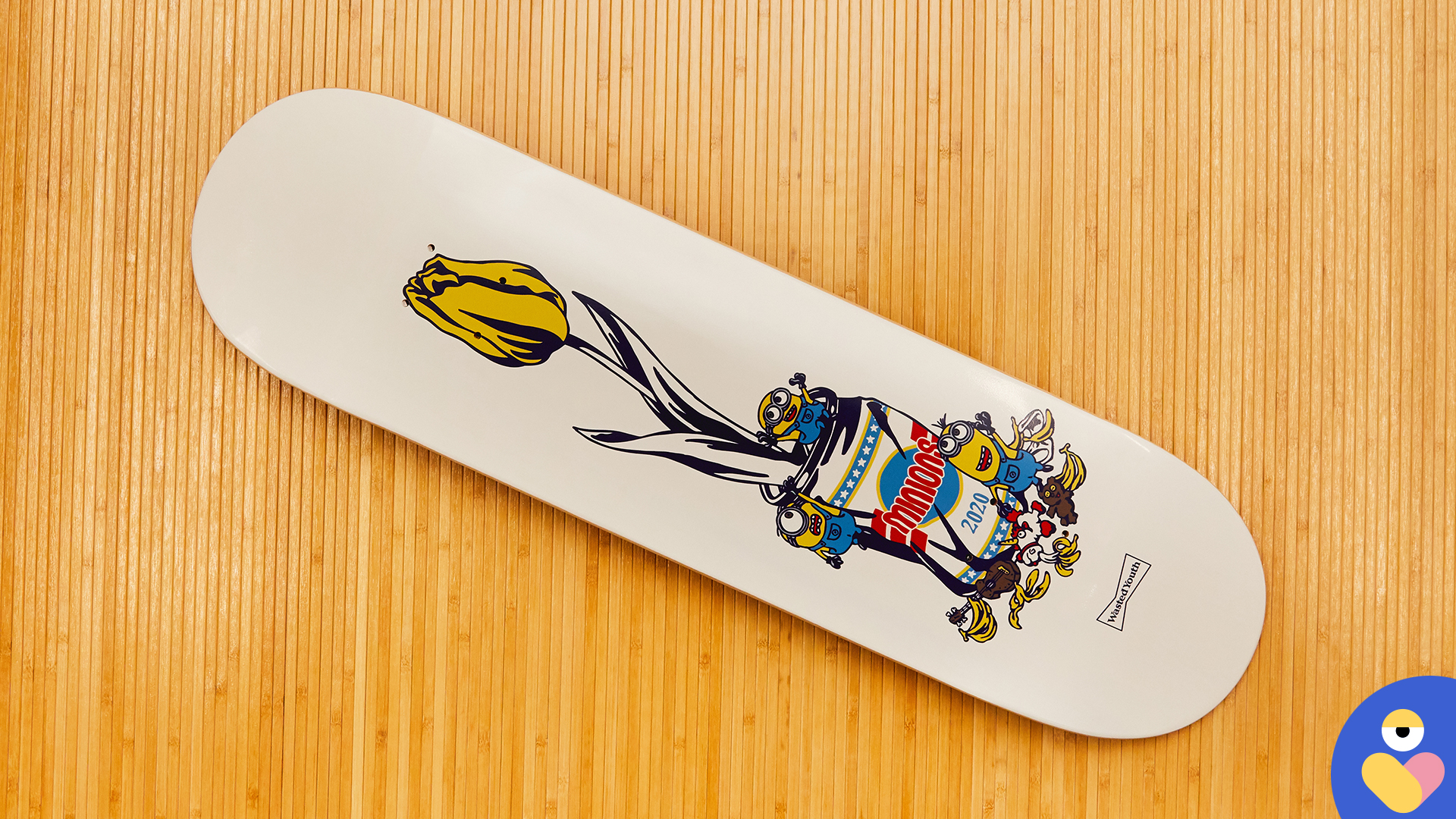 WASTED YOUTH×MINIONS SKATEBOARD Deck Verdy x Minions - Minions x Wasted Youth Skateboard Deck