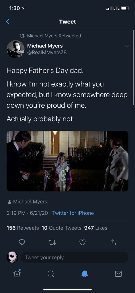 Still waiting. <a href="/RealMMyers78/">Michael Myers</a> #ItStopsWhenYouDo