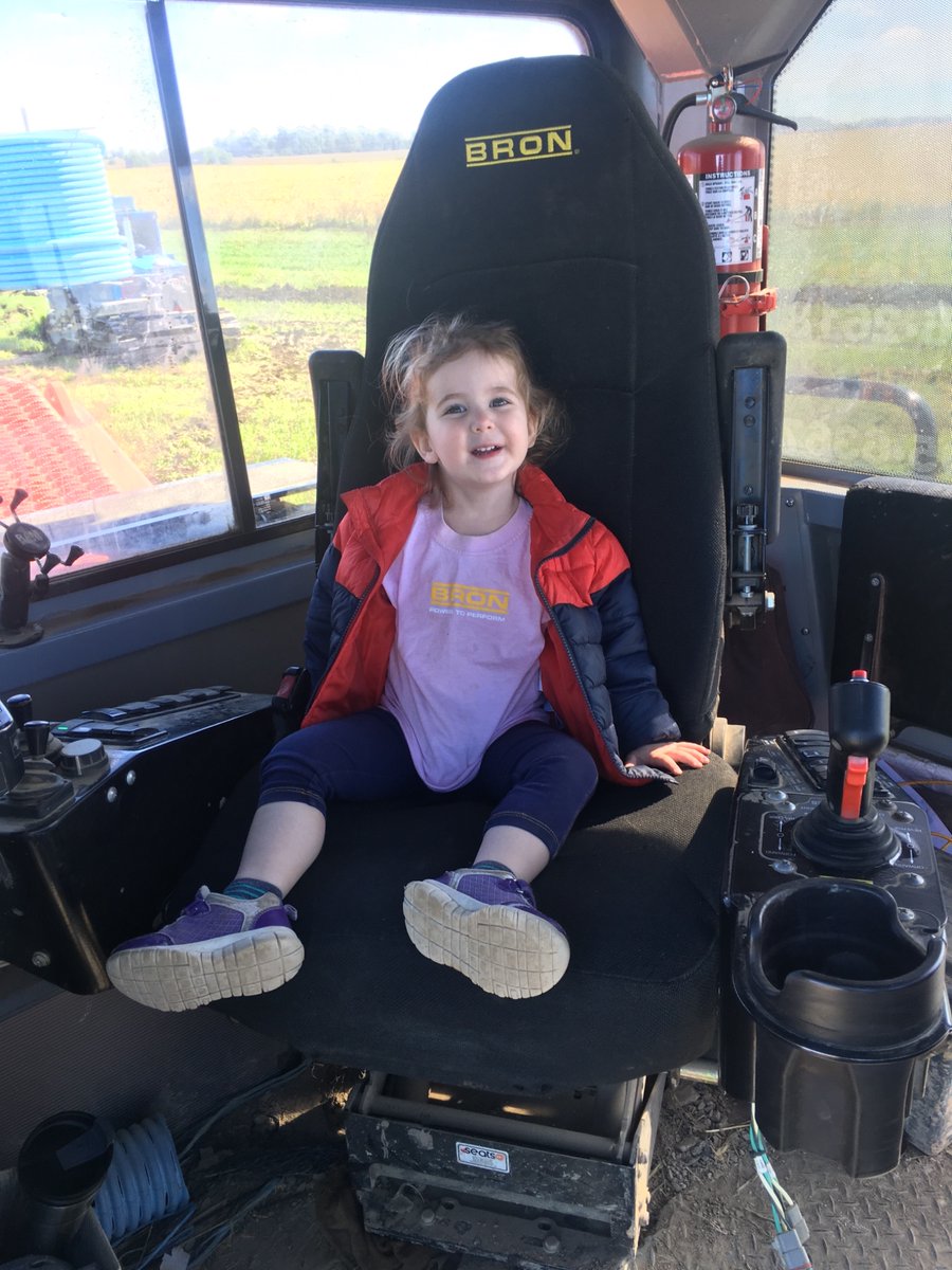 Had my little buddy helping me today, she even wore her BRON shirt