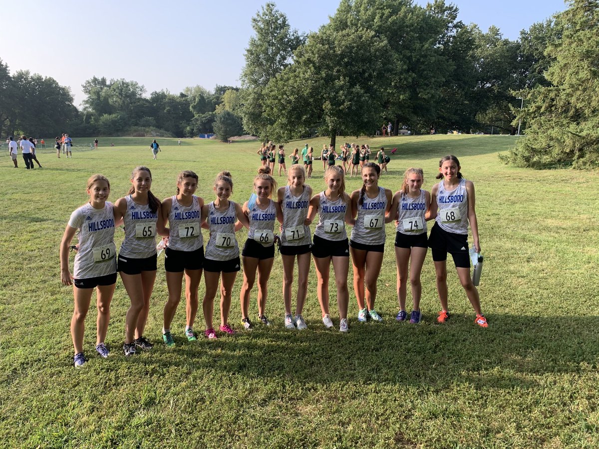 HillsboroXC's tweet photo. Girls 2nd place out of 19 teams at the Eagle/Crusader Invitational!
Top runners were:
Bri Langrehr 10th
Anna Crosby 16th https://t.co/H5tRJRpwhU