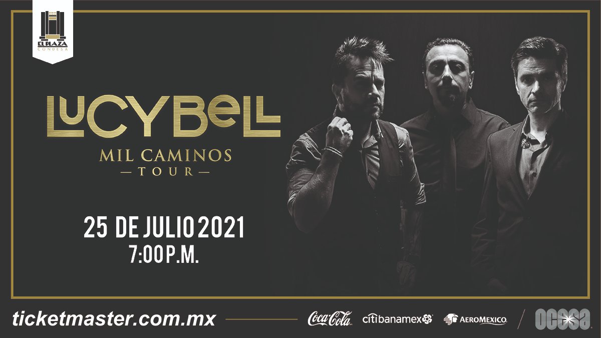 🚨Aviso Importante 🚨 Debido a la situación de salud en nuestro país, el concierto de @lucybelloficial en El Plaza Condesa ha sido pospuesto para el 25 de julio del 2021. Los boletos previamente adquiridos serán válidos para la nueva fecha.