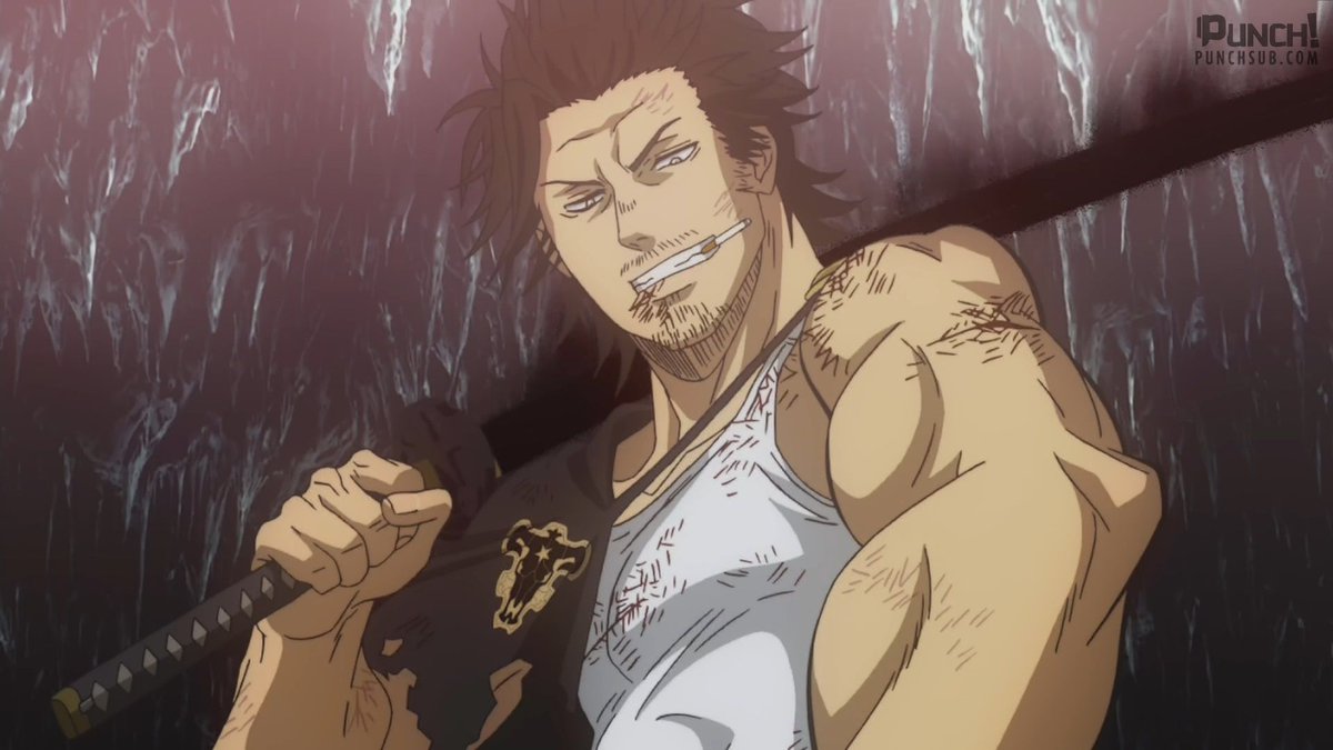 happy birthday to the captain who lives in the bathroom, yami from black clover