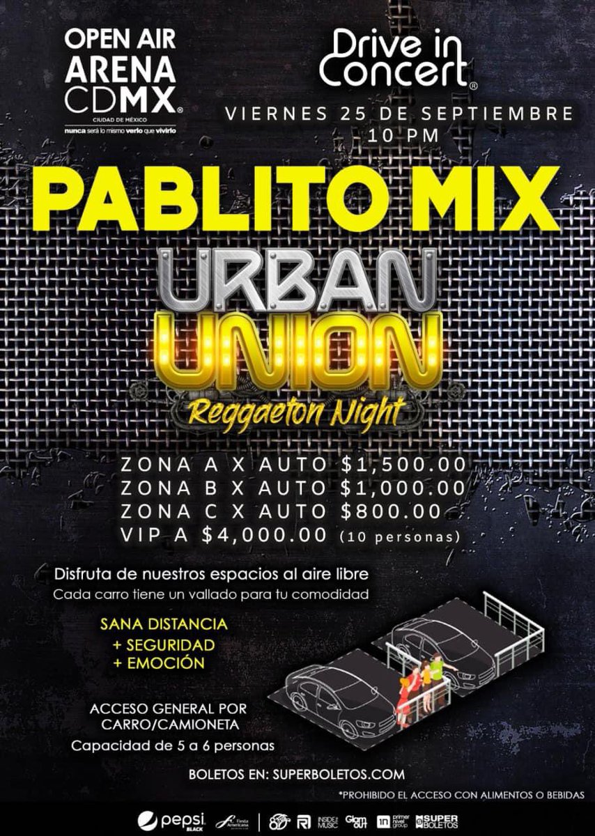 25 de septiembre “AUTO PERREO” arena cdmx 🔥🕺🏼