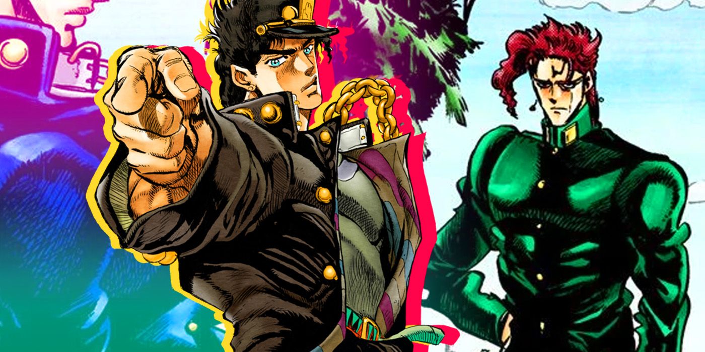 Jotaro x Kakyoin  Jojo anime, Jojo bizzare adventure, Jojo