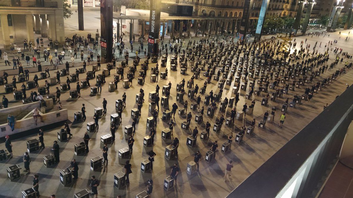 Las gentes del mundo de la cultura lanzan un SOS impresionante. La pandemia no puede matar una industria cultural que se está esforzando para asegurar la salud en todo tipo de espectáculos y eventos culturales.

Los gobiernos deben responder a esta #AlertaRoja con apoyos urgentes