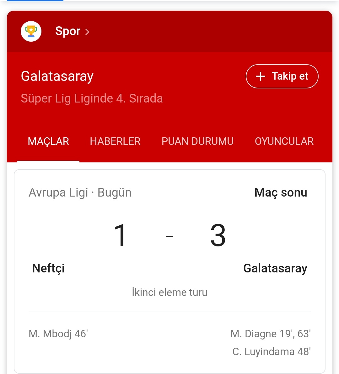 Şen ola Cimbom şen ola