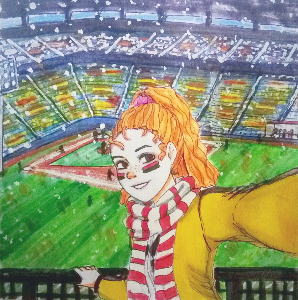 MadameConny's tweet photo. Selfiedraw
#selfie #Dodgers #Selfishdraw #Abysketch #DrawingArt #Drawing #Ilustration #artsoninstagram #art #Artetradicional #Colors  #sketchbook #Sketch #Girls #Charactersdesign #DrawingArt #MyArts #MyOc #Alternative #Paradise #Fondos #estádiodraw #Cardenalesdesanluis #gogame https://t.co/su1AVbH2w4