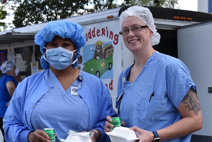 AlisonSouthCo's tweet photo. We created a week-long V.I.P. experience for Aiken Regional Medical Center heroes by providing food trucks, swag bags, a drive-in movie experience and more! Alison South Marketing Group worked with ARMC's Human Resource department to design, create, plan, and implement the event. https://t.co/rUaUIpi41u