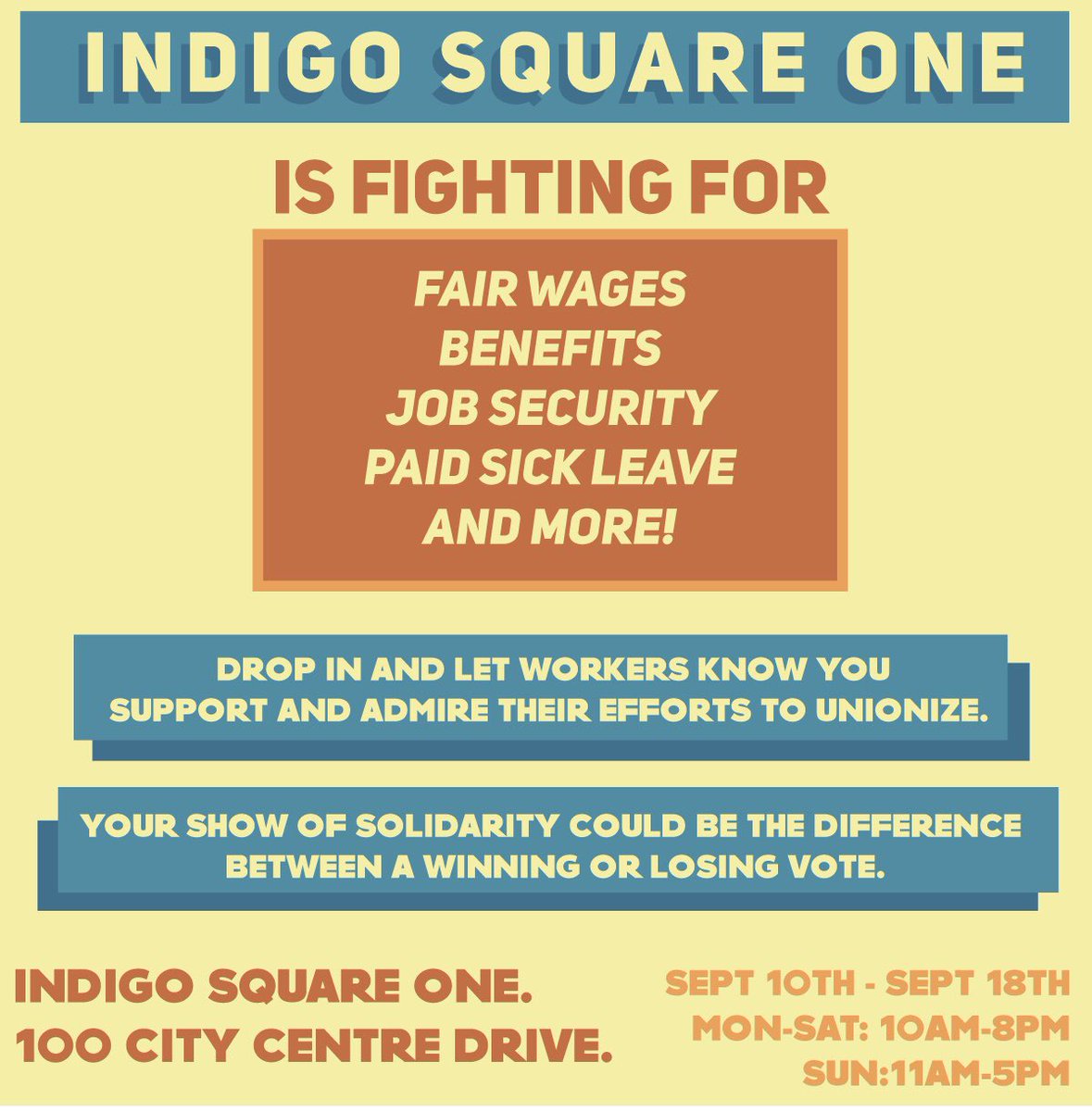 zxbush's tweet photo. More and more workers are coming together across the board, I’m so proud of my team for doing the same.

I’ve met some of the best people I know through this store. Show them some support by showing up, sharing and following @indigo976union on instagram! https://t.co/IZuc0B4I0L