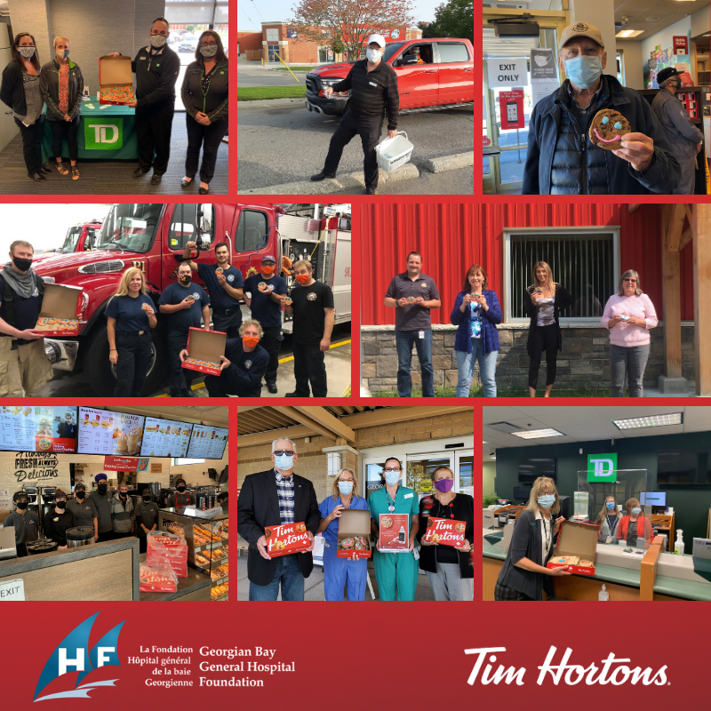 The #smilecookie fun continues!  Just a few days left to enjoy a delicious, chocolate chunk cookie with a friendly SMILE from your local Tim Hortons!  AND, the ENTIRE $1 goes directly to patient care at Georgian Bay General Hospital!  🍪😊

<a href="/GBGHMidland/">Georgian Bay General Hospital</a>