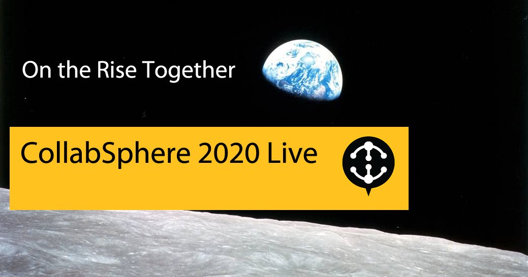 SuperComputerMD's tweet photo. CollabSphere 2020: Oct 27-29, 2020 - Free virtual 3-day event... 
https://t.co/S5kRIvkfDI
Collaboration and IT pros, come join us on Oct 27-29, 2020 for the 12th annual CollabSphere conference. This 3-day conference focuses on HCL B2B application and Digital Solutions technology. https://t.co/NvP8bqFrZf
