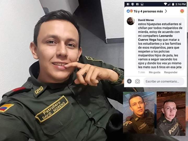 JulyElProgreOfi's tweet photo. Ya identificaron a este malparido q manda a matar estudiantes?

Vean! No me pidan que respete a estos matones que ya, nos demostraron de lo que son capaces de hacer. Esto es impresentable. Estan tan mal entonados estos criminales que ya la gente les perdio el respeto hace mucho https://t.co/H5zFyOeS9P