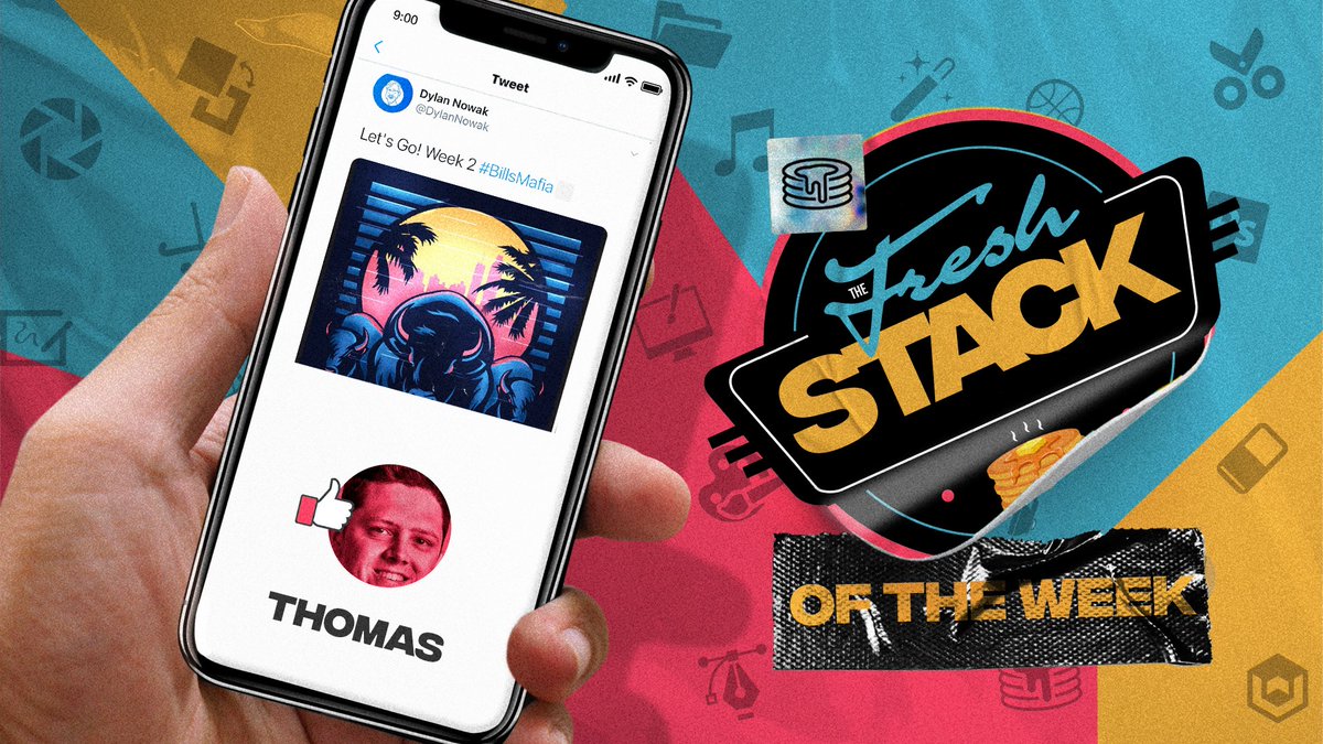 stack_fresh's tweet image. 🥞FRESH STACKS OF THE WEEK🥞

Andrew - 
@HerdFB 
 
In-game motion content
 
Flynn - 
@C_Zambetti 
 
49ers Gameday graphic

Thomas - 
@DylanNowak 
 
Buffalo vs Miami illustration

Kevin - 
@drewmorrisTB 
 
Tampa Bay Gameday graphic

#TheFreshStack