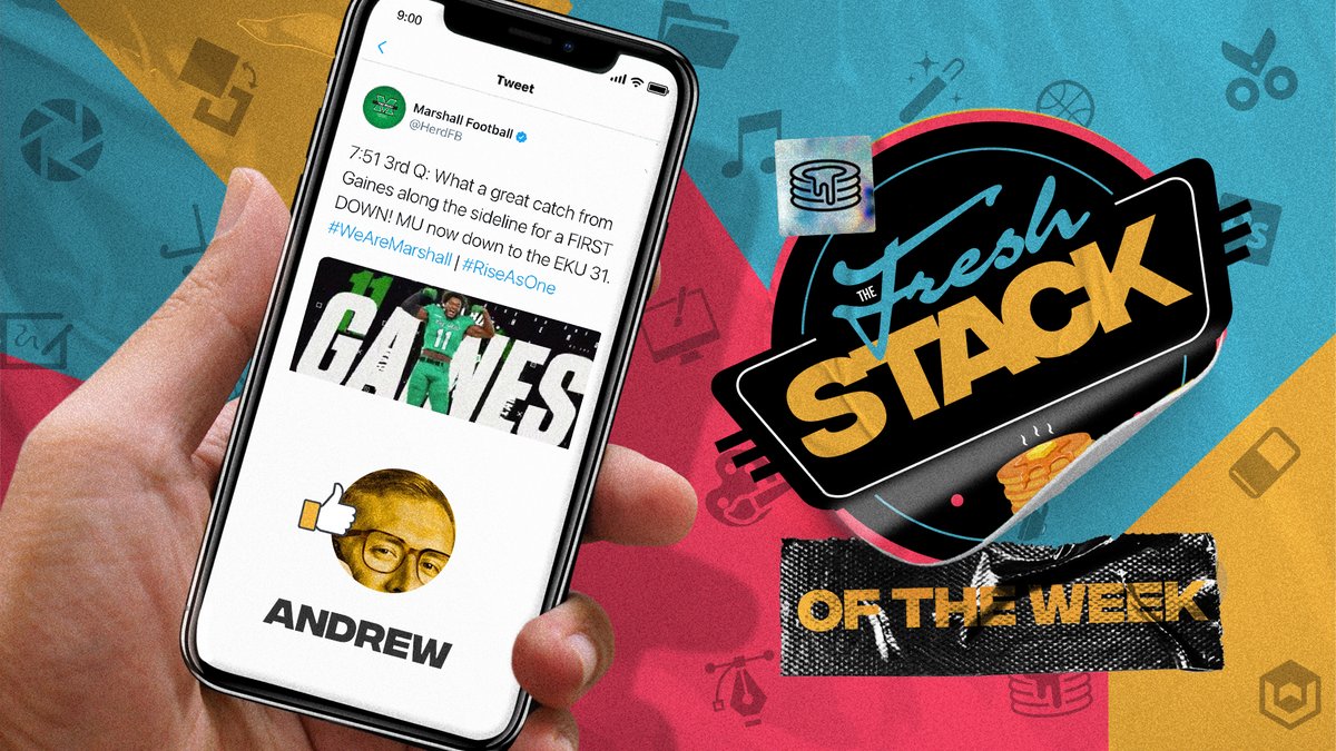 stack_fresh's tweet image. 🥞FRESH STACKS OF THE WEEK🥞

Andrew - 
@HerdFB 
 
In-game motion content
 
Flynn - 
@C_Zambetti 
 
49ers Gameday graphic

Thomas - 
@DylanNowak 
 
Buffalo vs Miami illustration

Kevin - 
@drewmorrisTB 
 
Tampa Bay Gameday graphic

#TheFreshStack