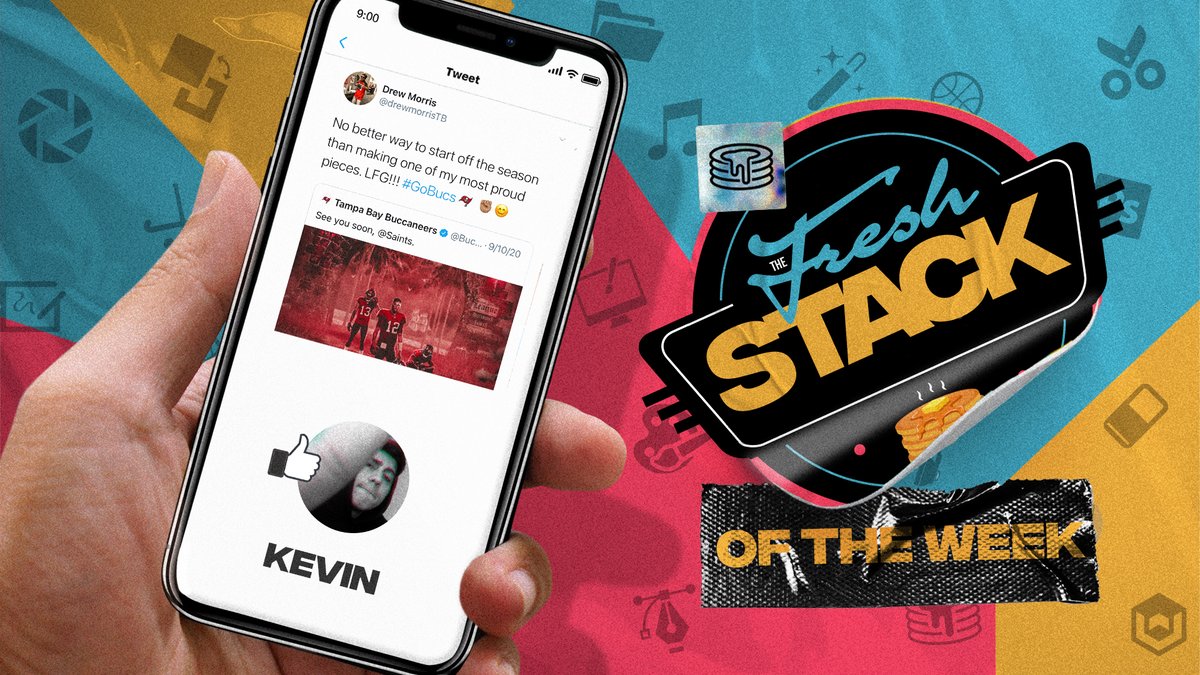 stack_fresh's tweet image. 🥞FRESH STACKS OF THE WEEK🥞

Andrew - 
@HerdFB 
 
In-game motion content
 
Flynn - 
@C_Zambetti 
 
49ers Gameday graphic

Thomas - 
@DylanNowak 
 
Buffalo vs Miami illustration

Kevin - 
@drewmorrisTB 
 
Tampa Bay Gameday graphic

#TheFreshStack
