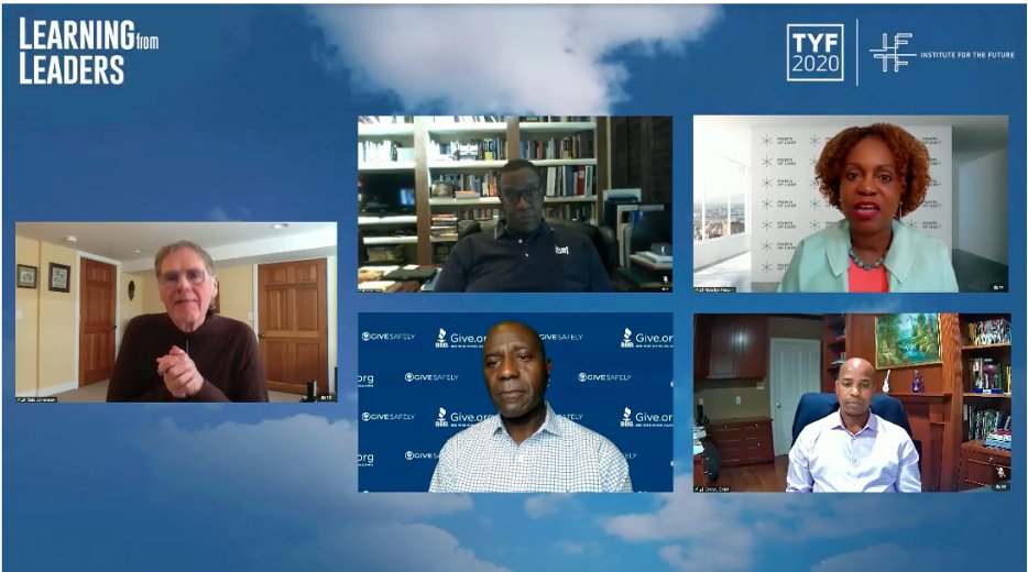 iftf's tweet image. Natalye Paquin, CEO of @PointsofLight, explains at #TYF2020 that the very nature of power is not equitable, but power can be used for good and assets CAN be shared and be more equitable. #universalbasicassets