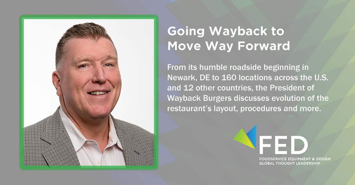 How does @waybackburgers continue to evolve its layout, procedures and more? Find out from President, Patrick Conlin, during our first FED Lunch & Learn session on October 6. Register for this session and all others at https://t.co/rOlh2ZVTBP https://t.co/Z20NGiPG1H