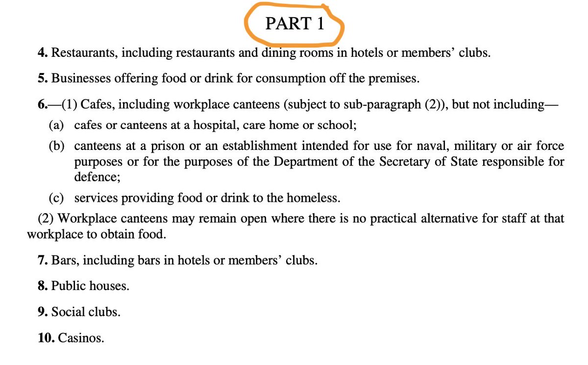 So the #northeastlockdown legislation has a typo that is about to accidentally shut down all the bars, pubs and restaurants in the North East of England as of midnight... #COVID19