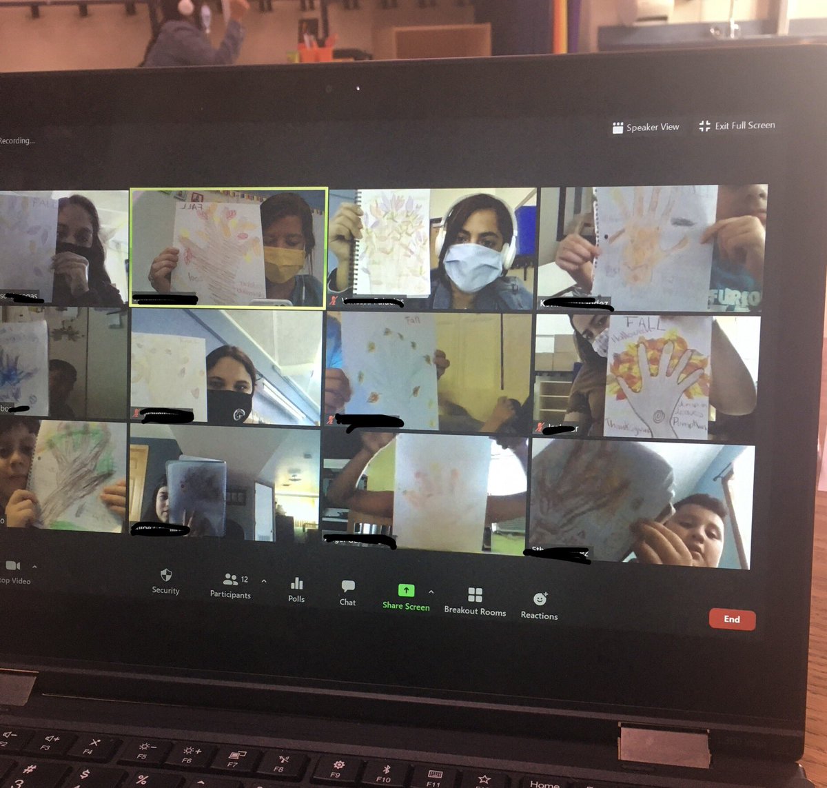 Students have been working so hard during remote learning. This afternoon we had some fun learning about fall, writing fall words, and drawing a fall tree! #ASD4ALL <a href="/LakeParkASD4/">Lake Park Elementary School</a>