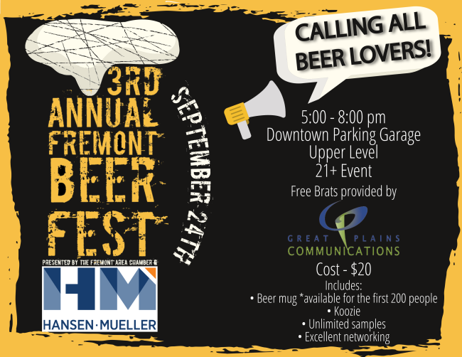 Fun event for the Fremont community. Come on out and have some fun! You know we will be there!