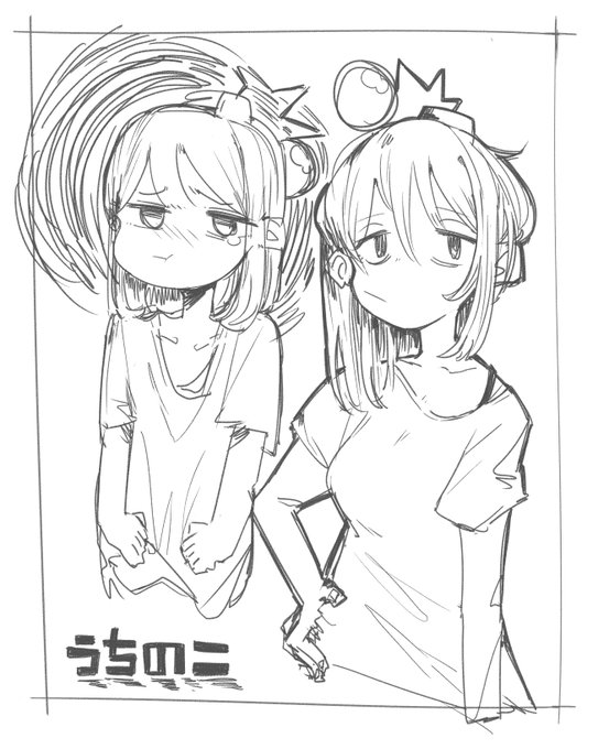 うちのこ
 らくがき 