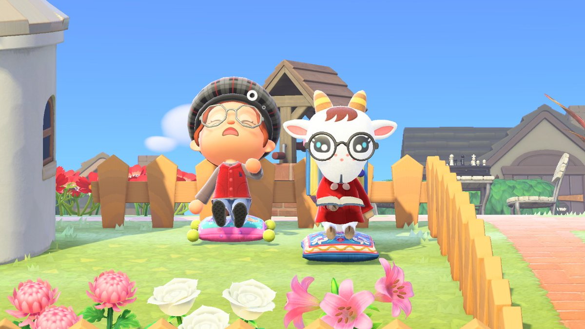 SnarkySquash's tweet photo. Chevre appreciation post! #acnhChevre #AnimalCrossing #ACNH #NintendoSwitch https://t.co/r0e587csTk