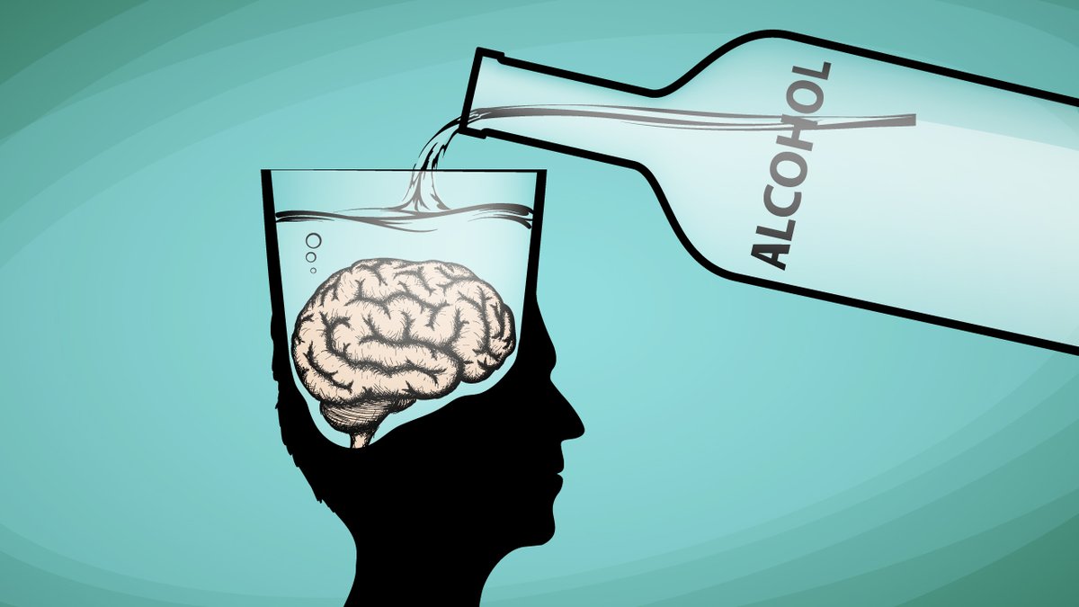 1) It slows down your brainWhen alcohol binds to a brain cellIt prevents that cell from firing a signal.This causes your brain activity to slow down.That’s why you feel relaxed when you first start drinking.You may also feel less anxiety and stress.