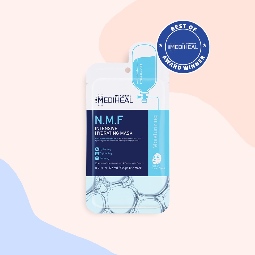 Who's feeling a little dull and dehyrated? Our N.M.F. Intensive Hydrating Face Mask just won the @womenshealthmag award for 'Best Face Mask for Dry Skin' 🏆 To celebrate we are offering 20% off the NMF 5 and 10 packs with the code WOMENSHM. 

bit.ly/3kr2NQn