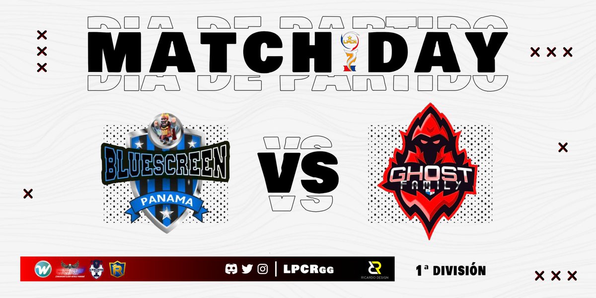 Ghost Family 👻 (@teamghostfamily) on Twitter photo 🔥¡Es hoy!🔥
Choque de debutantes en la primera jornada de la <a href="/LPCRgg/">Liga Panameña de Clash Royale</a>.
Le deseamos suerte a nuestros rivales de #Bluescreen en su debut. 🔥¡Es hoy!🔥
Choque de debutantes en la primera jornada de la <a href="/LPCRgg/">Liga Panameña de Clash Royale</a>.
Le deseamos suerte a nuestros rivales de #Bluescreen en su debut.