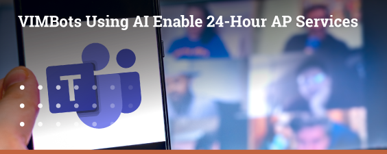 Organizations are super-charging their #AP processing with VIMBots. Learn more about how your organization can increase supplier relationships and increase productivity of your AP processors while achieving a payback in months. terralink-global.com/news/vimbots-u…