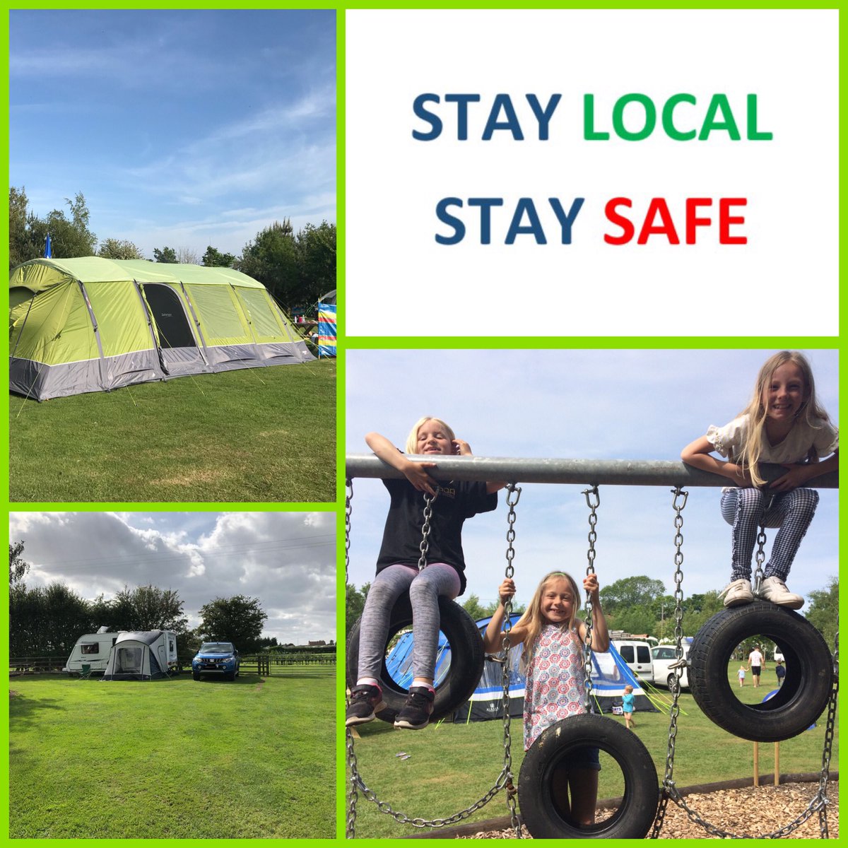Camping pitches available this weekend Beverley HU170SA. Covid precautions in place, play area open. Private toilets on tent pitches. #staylocal #StaySafe #Staycation2020 #enjoycampingsafely <a href="/VHEY_UK/">Visit Hull & East Yorkshire</a> <a href="/VisitHull/">Visit Hull</a> <a href="/VisitBeverley/">Visit Beverley</a>