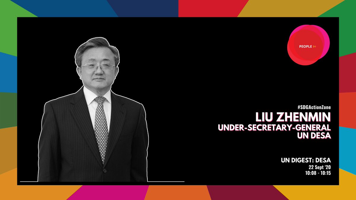 SDGaction's tweet photo. Join @LiuZhenmin2, @UNDESA Under-Secretary-General, for #UNDigest as he shares insights into some of the most pressing questions of the day #ForPeopleForPlanet

#SDGActionZone #UNGA
🗓️22 Sept - 10:00 EST
➡️ https://t.co/0m5TYrYo5S
#ACT4SDGs #SDGs #GlobalGoals #TurnItAround https://t.co/ZO4NpmFTnu