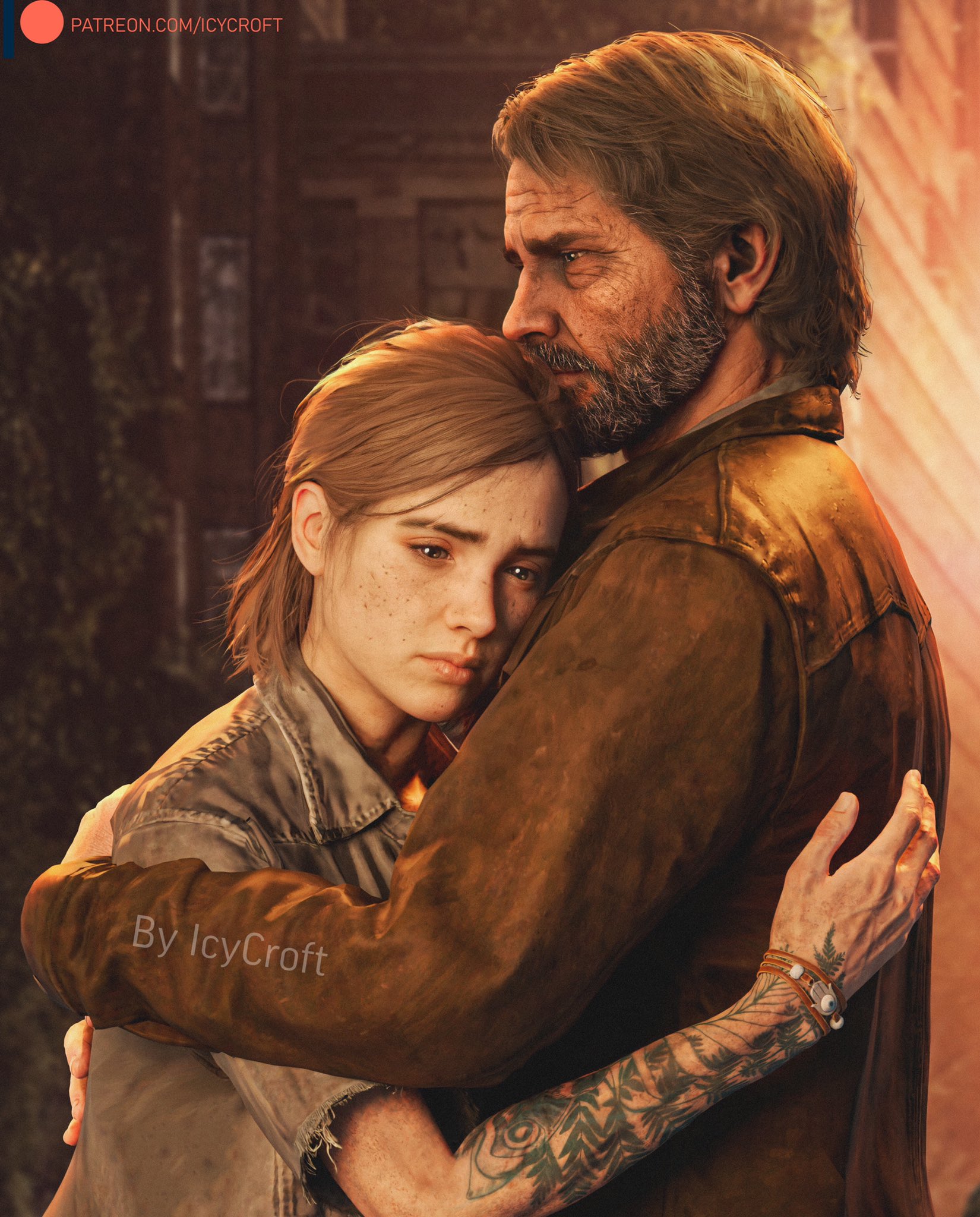 icycroft on X: "Joel and Ellie hug by me ❤️ #TheLastofUsPartII #TheLastOfUs  #TheLastOfUs2 #elliewilliams #joelmiller #TheLastofUsPart2 @Naughty_Dog  @TheVulcanSalute @Neil_Druckmann @LastofUsPartII @TroyBakerVA  https://t.co/KgWhzdmux3" / X