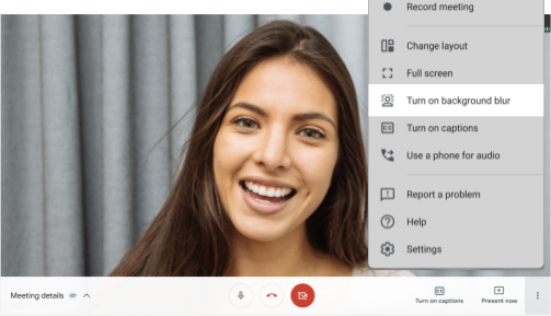 Look for new Google Meet features rolling this week:
#1 - blurred background, students don't have to worry as much about their environment.  check Settings for this shortly.