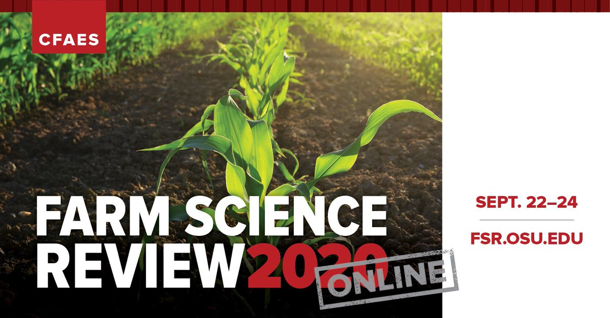 Farm Science Review 2020 is happening online next week! Hear about what will be offered on our latest episode! Go.osu.edu/AFM #fsr20 @OhioStateFSR