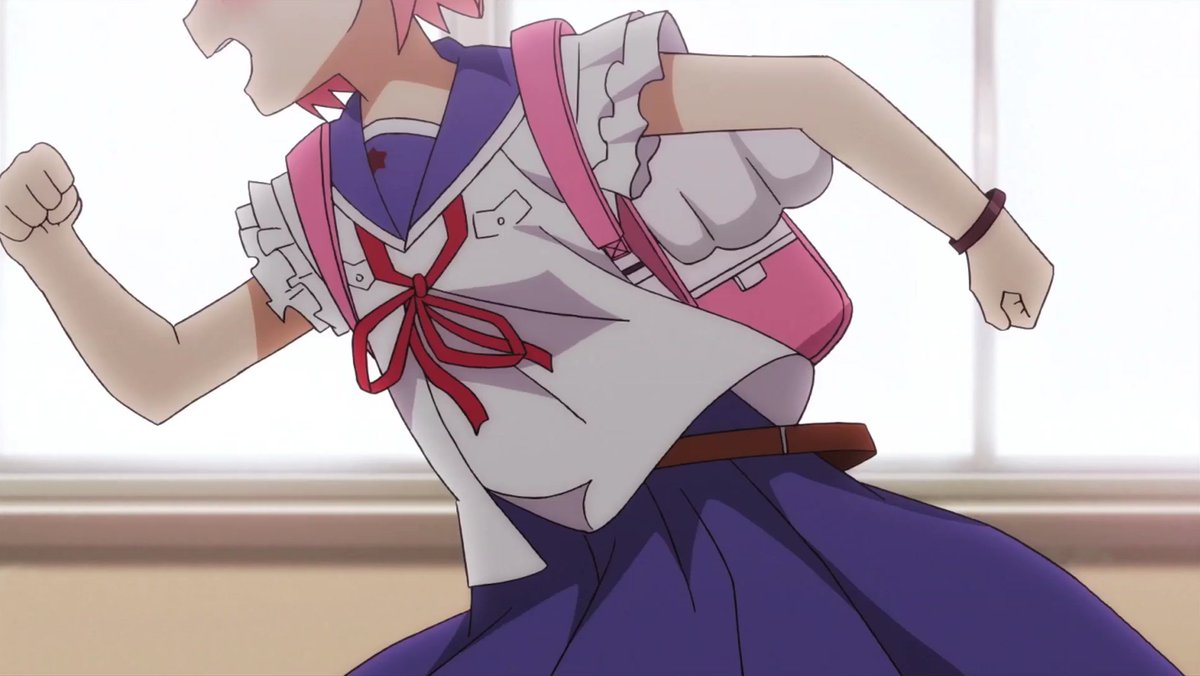 shall we discuss how this school has CLEARLY ripped off their uniform design from Sailor Saturn's season 3 fuku