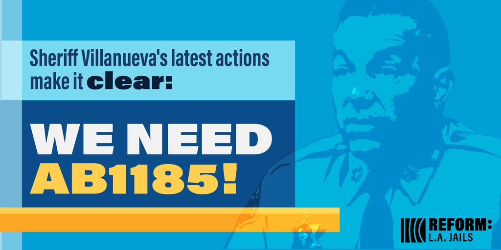 Sheriff Villanueva has taken free rein, attacking the Free Press. We need #AB1185. Lies, hypocrisy &amp; violence have plagued <a href="/LACoSheriff/">Robert Luna</a>, his tenure has been a complete failure and now he’s going after journalists &amp; reporters. #AdiosVillanueva