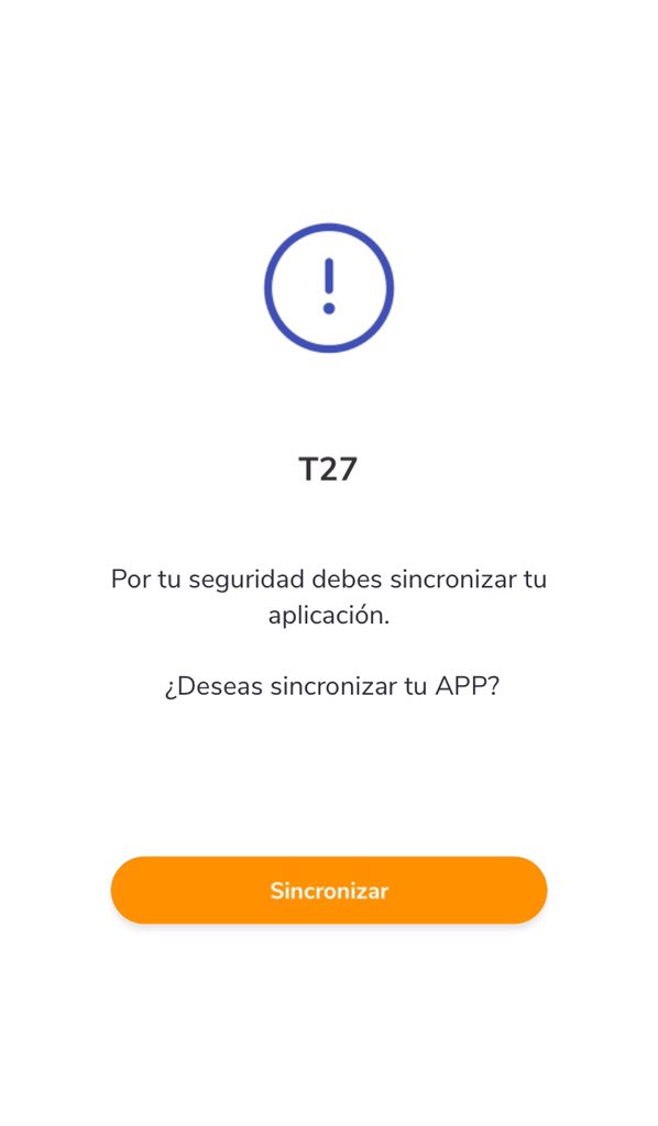 Roxcksis's tweet photo. @BancoEstado me sale este mensaje al tratar de ingresar a la APP ¿de qué se trata? No me da seguridad. https://t.co/5In8qp1vPv