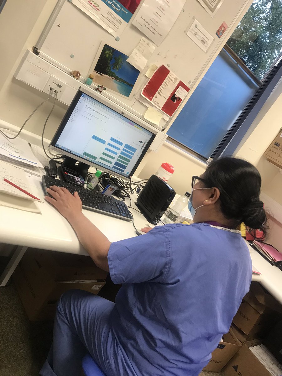 CatrionaRowland's tweet photo. Thanks to Grace for the wonderful coaching session this afternoon to work on @NewhamICU #PatientExperience @WeImproveBH project &amp; great #PDSAs in progress &amp; good discussion on different process measures &amp; a little more thought from team for outcome measure. https://t.co/LIKmOPmbru