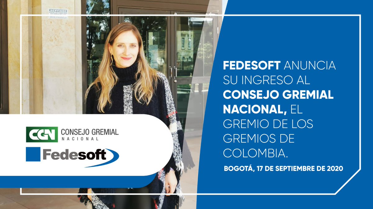 Fedesoft es aceptado como miembro del <a href="/ConsejoGremial/">Consejo Gremial</a>, la organización que agrupa los gremios empresariales más representativos de Colombia

El 1er gremio de tecnología que ingresa a hacer parte de las discusiones estratégicas del país

Gracias por creer que #LaClaveEsElSoftware