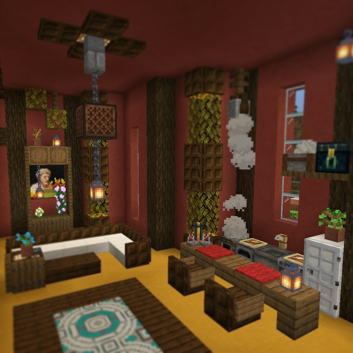 ことり 別角度より キッチン カウンターもあって便利 Minecraft マインクラフト マイクラ内装 T Co Bfbjgpeuyc Twitter