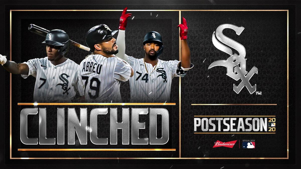 For the first time in 12 years, the @WhiteSox are headed to the #postseason! #CLINCHED https://t.co/AgM2prewAC