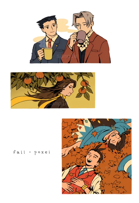 my fall sticker sheet for @aaseasonszine !! very ~in season~ right now

preorders open at ? https://t.co/ODIvJ3YWhl ? 