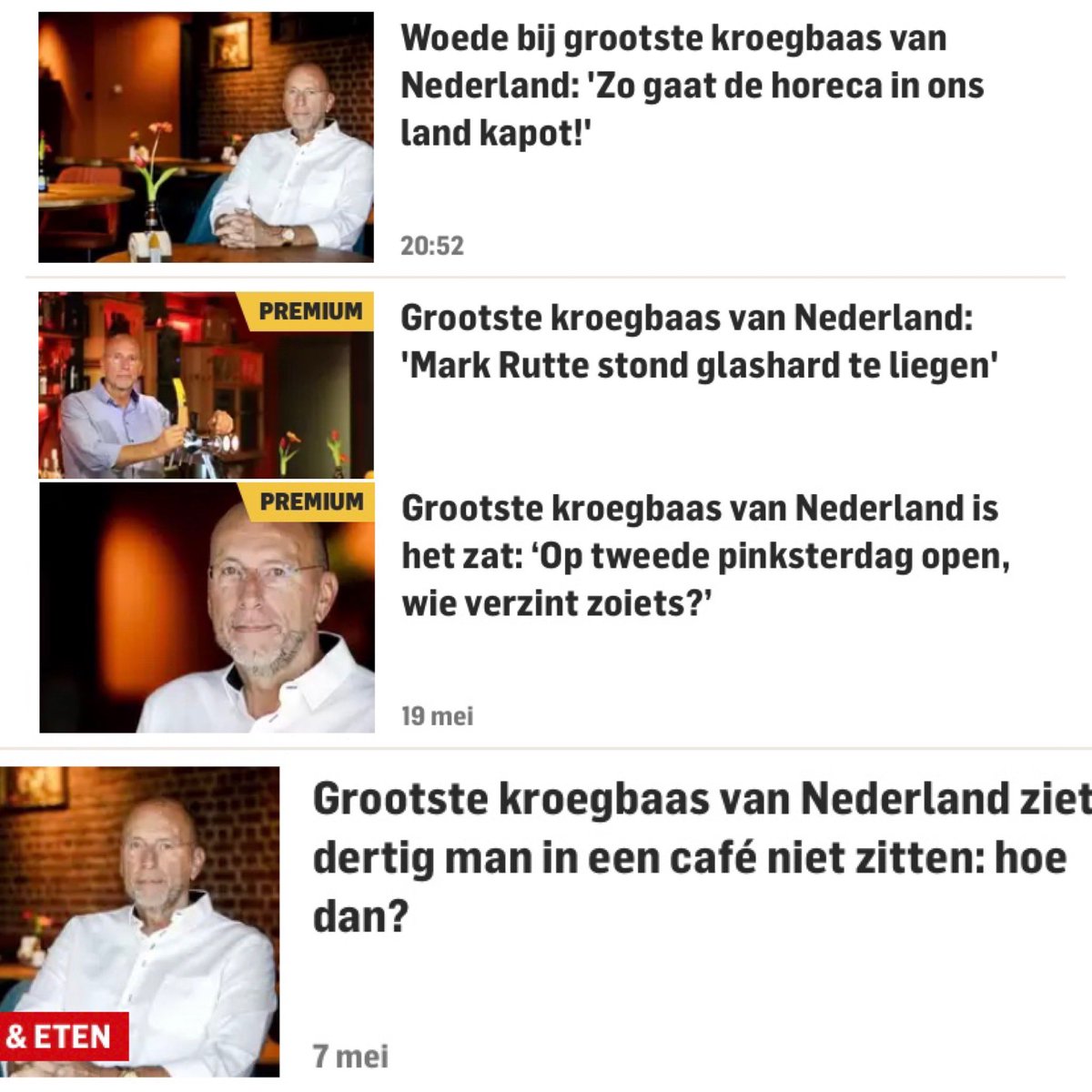 Rob_Dal's tweet photo. Bij deze kroegbaas @LaurensMeyer is het glas vaak half leeg in het @ADnl ! Ik zie toch genoeg kroegbazen waarbij dit glas half vol is .. accepteer en ga ondernemen #corona #jajehebtgelijk #denkinkansen https://t.co/HNoX3W2J3d