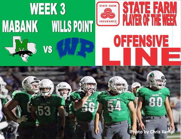 vinslade's tweet photo. Week 3 State Farm Player(s) of the Week: The Hogs Up Front!!!  Our trench dawgs do a great job of moving the line of scrimmage. Much deserved credit.  Keep drivin big boys! https://t.co/SEjZpP4QtG