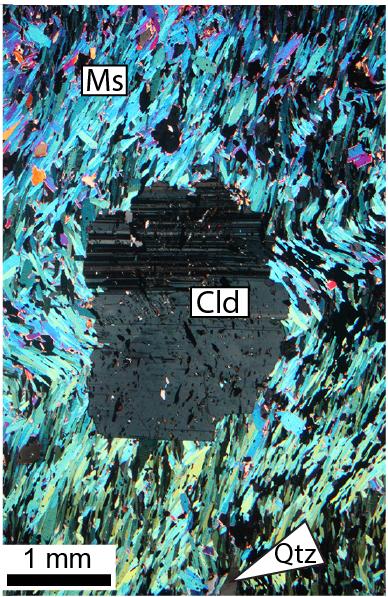 petrochronics's tweet photo. Look who arrived late in the foliation: the post-tectonic chloritoid from the cld and ky-bearing muscovite schist from the Southern Brasília Orogen in the Luminárias Nappe. Contribution by the PhD student Regiane Fumes from Unesp @FumesRegiane DOI: 10.1590/2317-4889201920180114 https://t.co/5DG7ngddZW